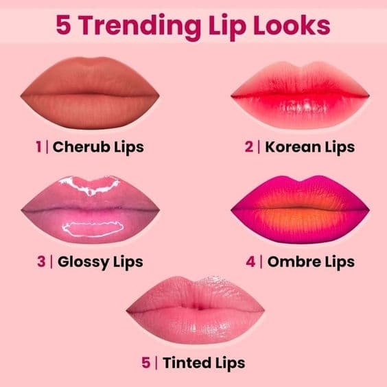 5 trending lip looks