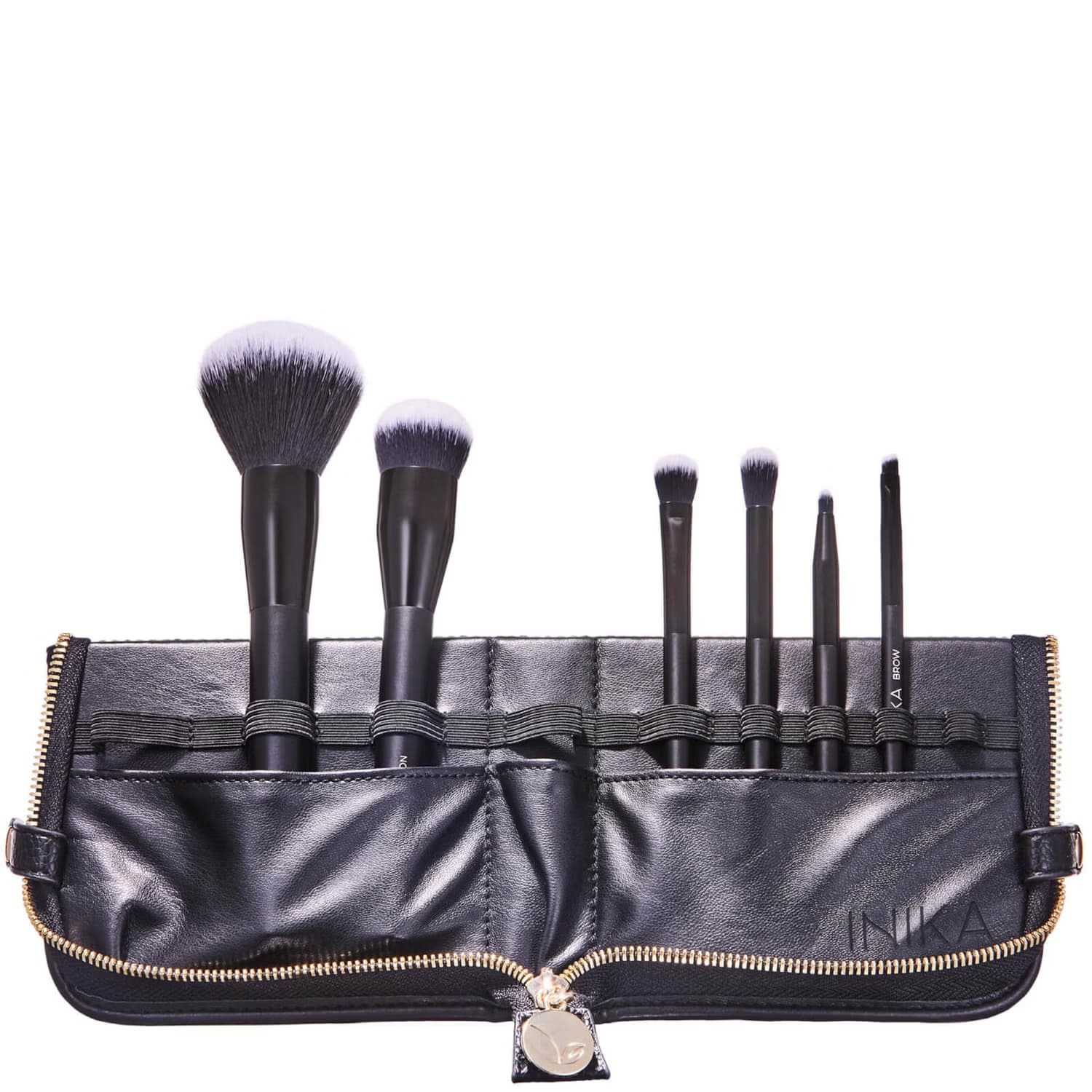 Best Vegan Mineral Makeup INIKA Organic Vegan Brush Case