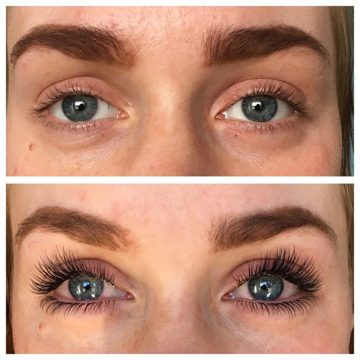 Mink Top And Bottom Lashes Mink Lashes Before And After