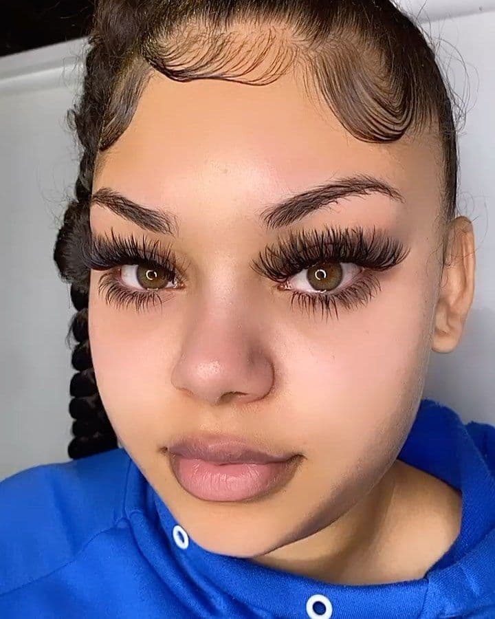 Mink Top And Bottom Lashes mink lash extension
