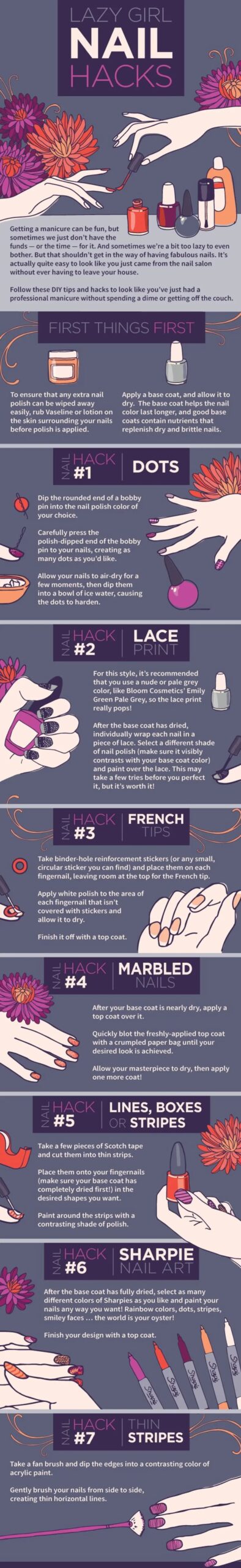 Easy Nail Art Hacks