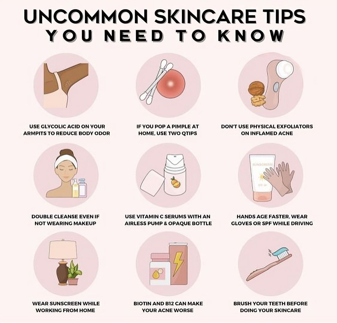 Uncommon Skincare Tips You Need To Know