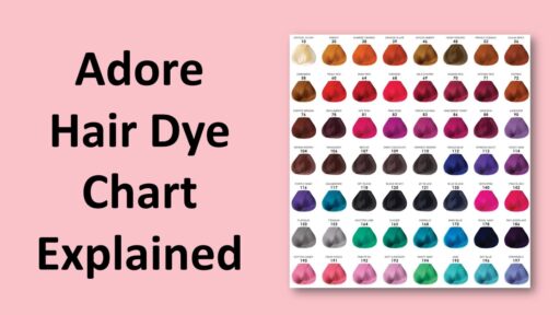 Adore Hair Dye Chart Explained