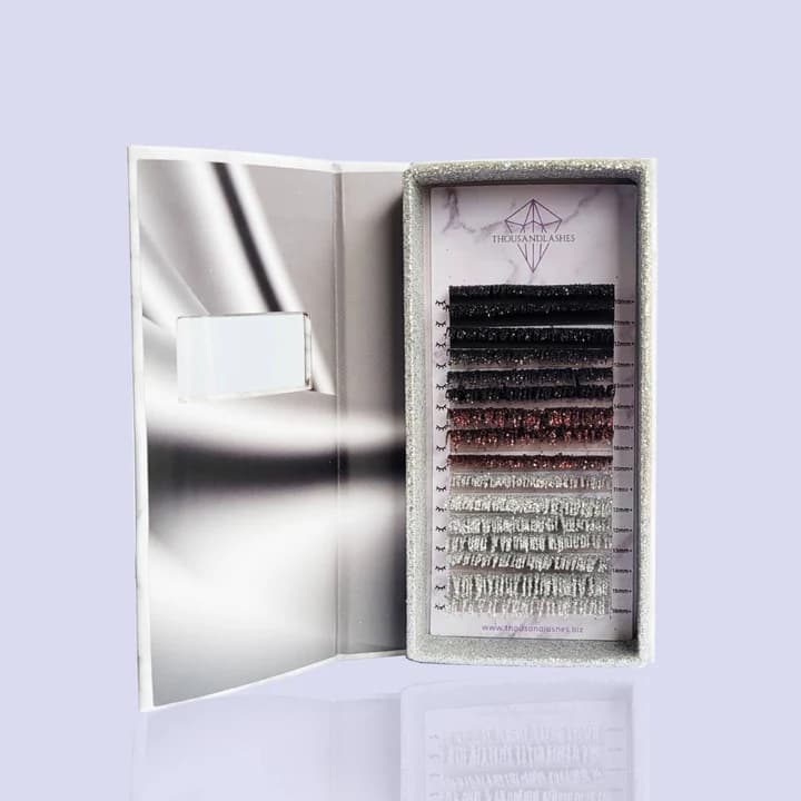 6 Best Glitter Lash Extensions To Make Your Eyes Shine glitter eyelash extensions