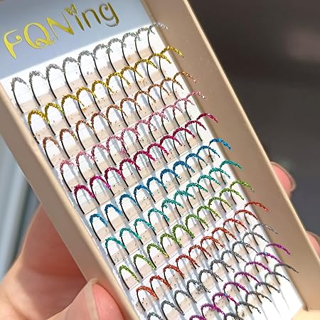 6 Best Glitter Lash Extensions To Make Your Eyes Shine glitter lashes