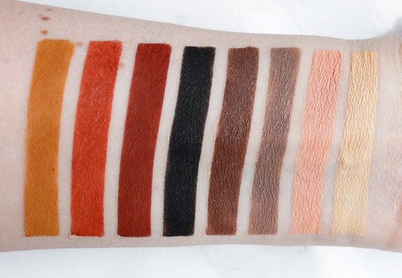 9 Best Goth Eyeshadow Palettes That Redditors Swear By Black Moon Cosmetics Orb of Light Swatches
