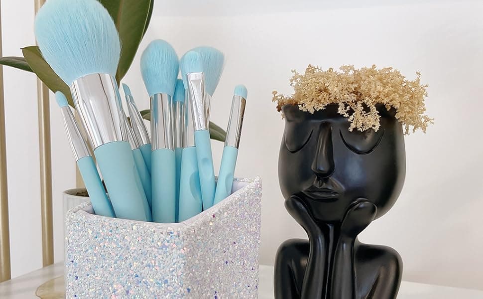 8 Best Blue Makeup Brushes blue squirrel hair makeup brushes
