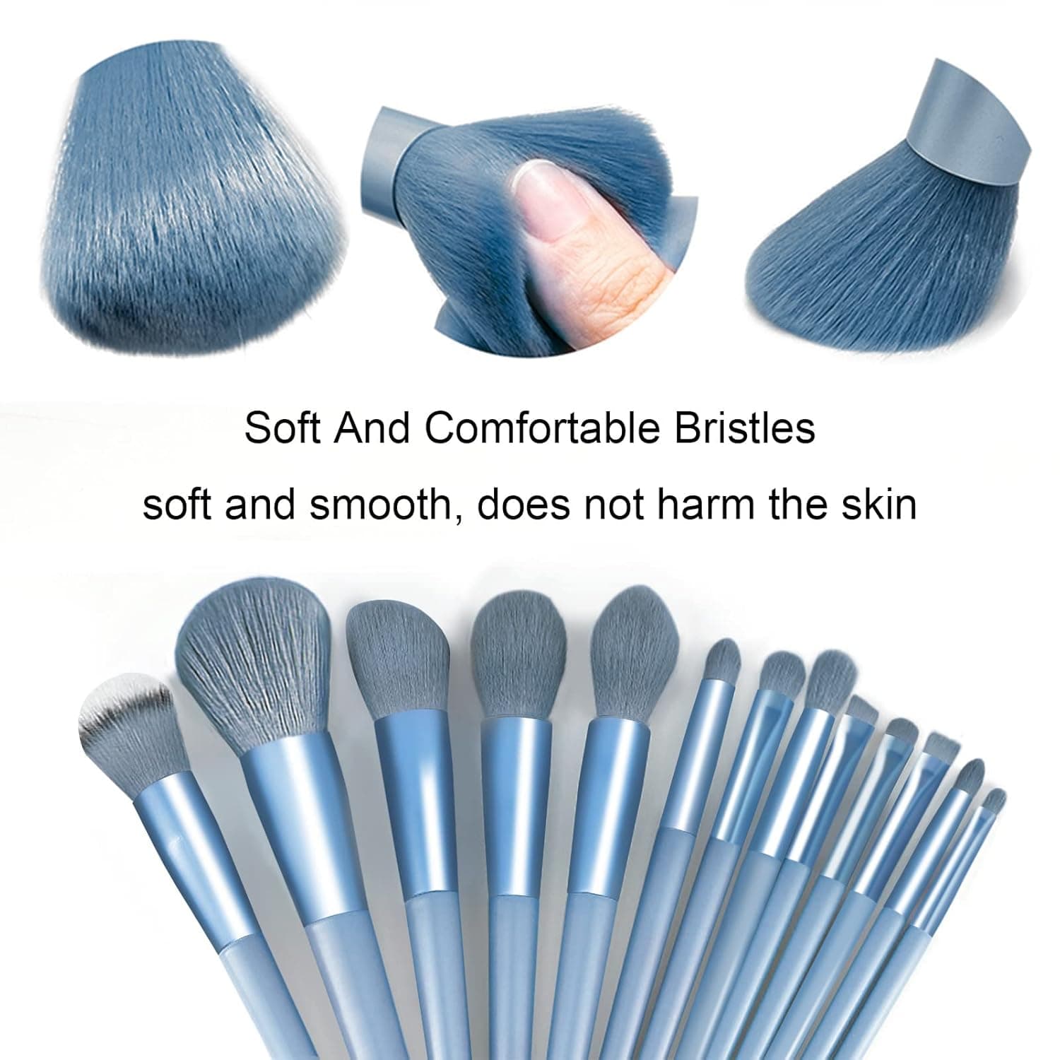 8 Best Blue Makeup Brushes blue makeup brush set