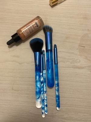 8 Best Blue Makeup Brushes blue and black makeup brushes