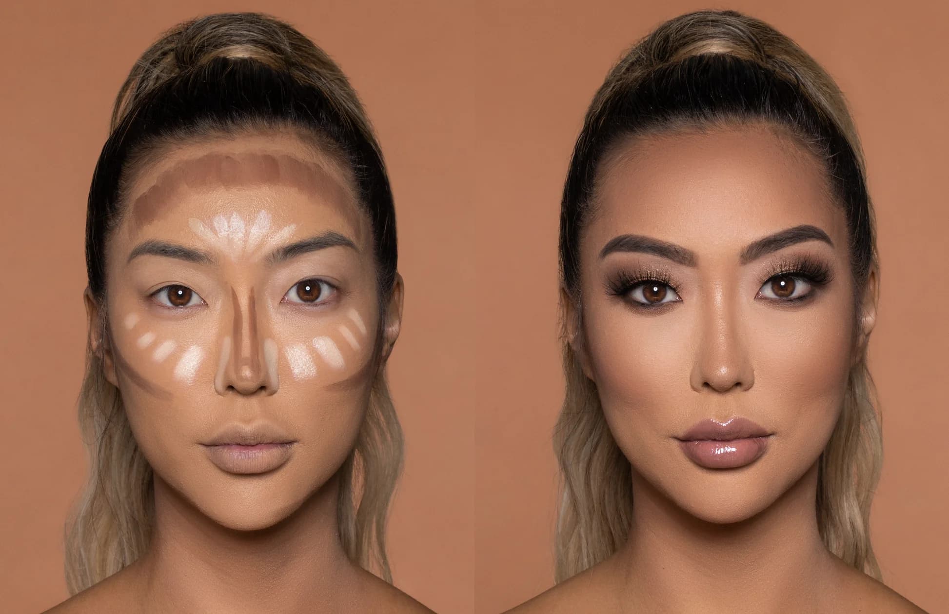 Contouring Before After: How It Completely Changes Your Face contour face before and after