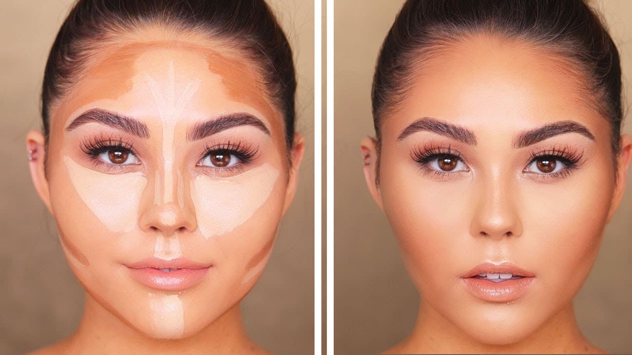 Contouring Before After: How It Completely Changes Your Face contouring before after pics