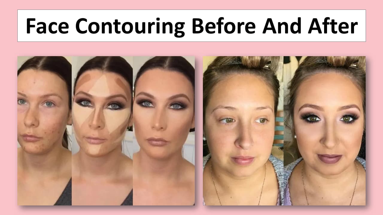 Contouring Before After: How It Completely Changes Your Face contouring before after results