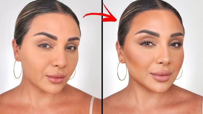 Contouring Before After: How It Completely Changes Your Face contouring before after
