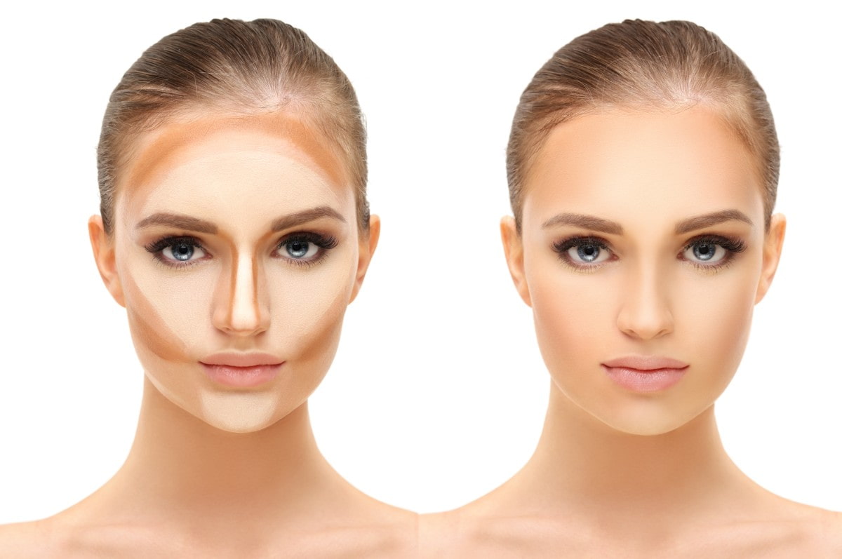 Contouring Before After: How It Completely Changes Your Face face contour before and after