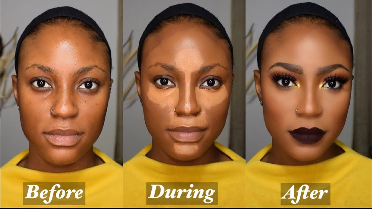 Contouring Before After: How It Completely Changes Your Face face contouring before and after