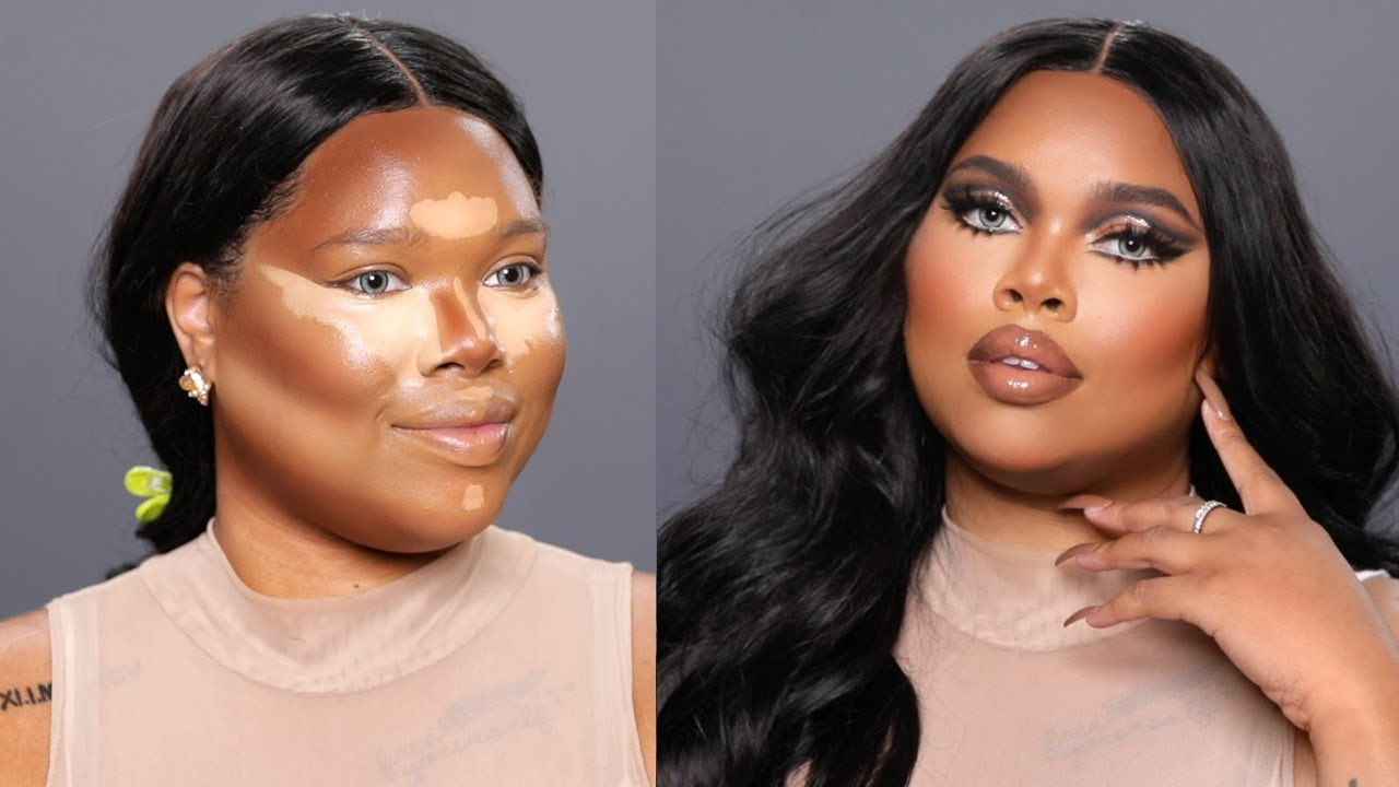 Contouring Before After: How It Completely Changes Your Face facial contouring before and after