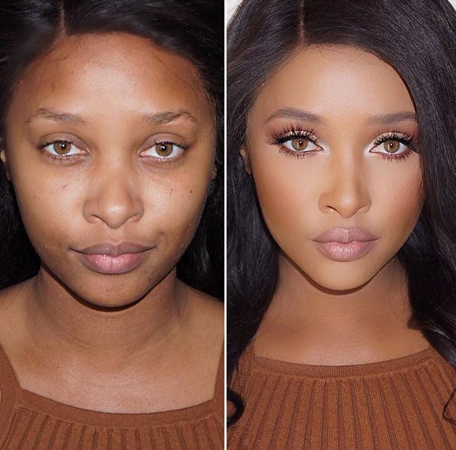 Contouring Before After: How It Completely Changes Your Face makeup contouring before after