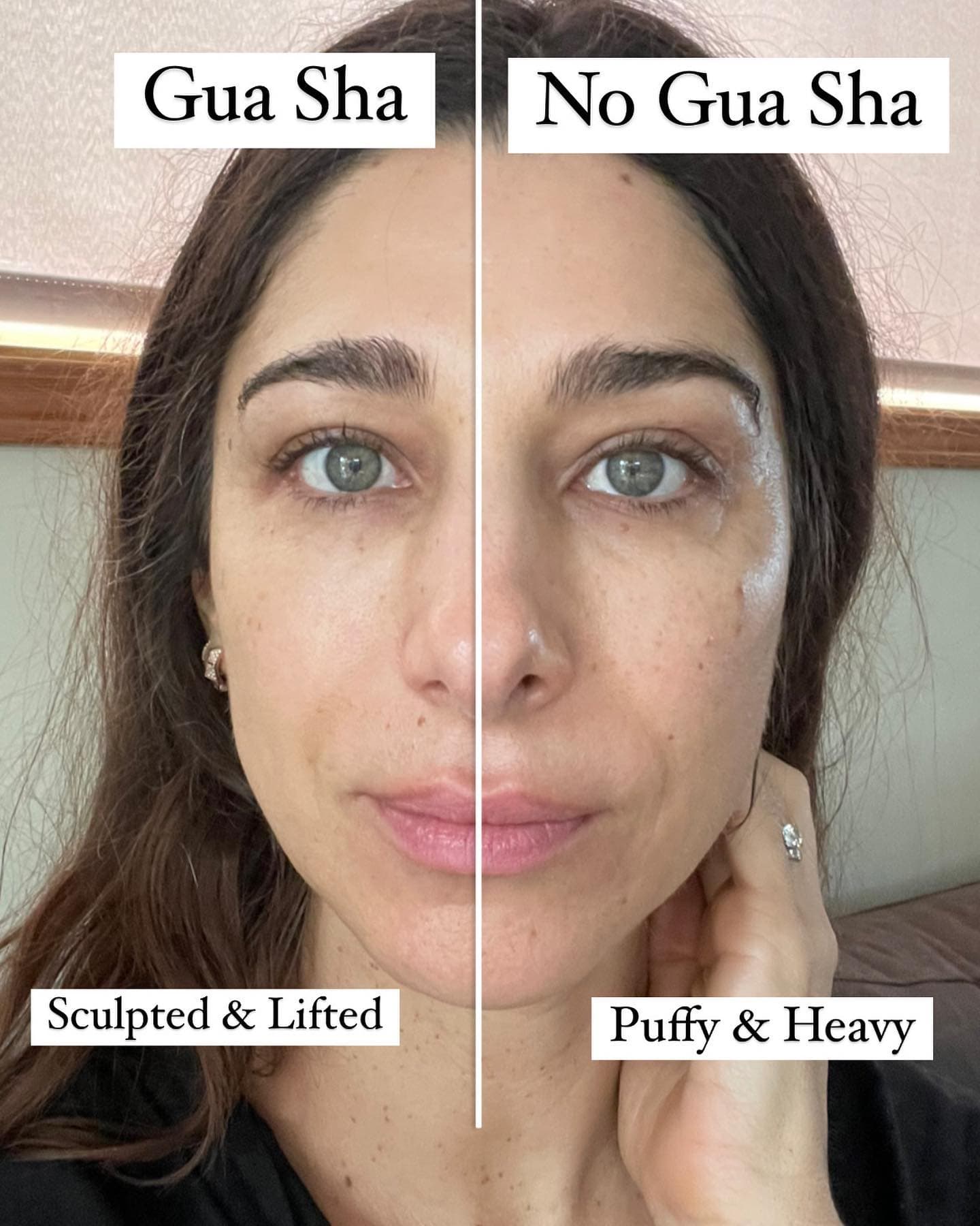 Gua Sha Before And After Photos (Jade, Quartz, and More) wildling gua sha before and after photos