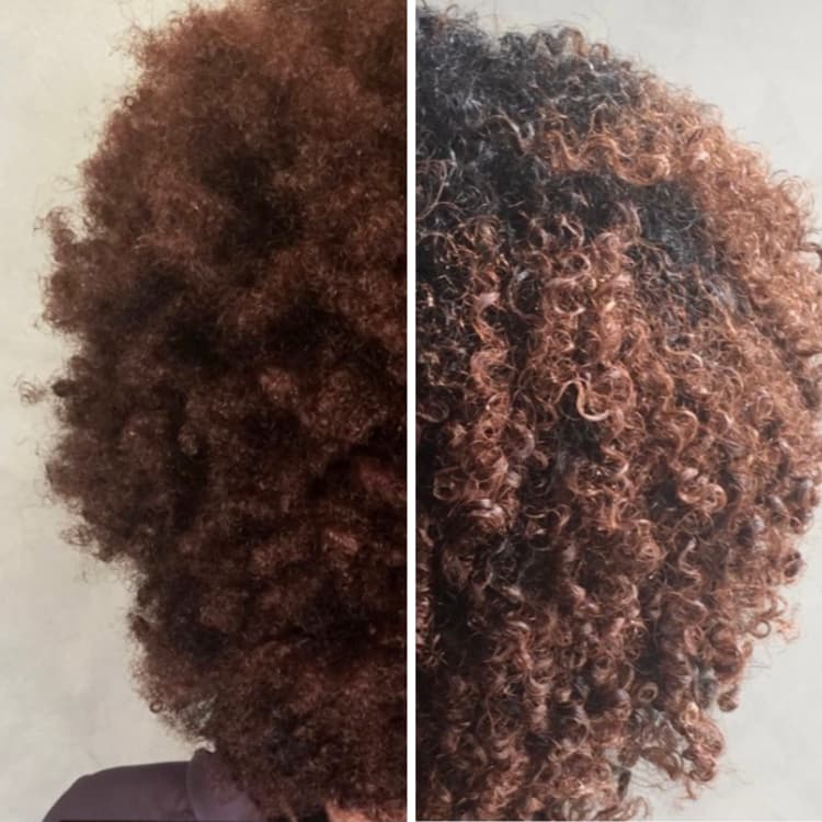 Brazilian Blowout Before And After Brazilian blowout before and after curly hair