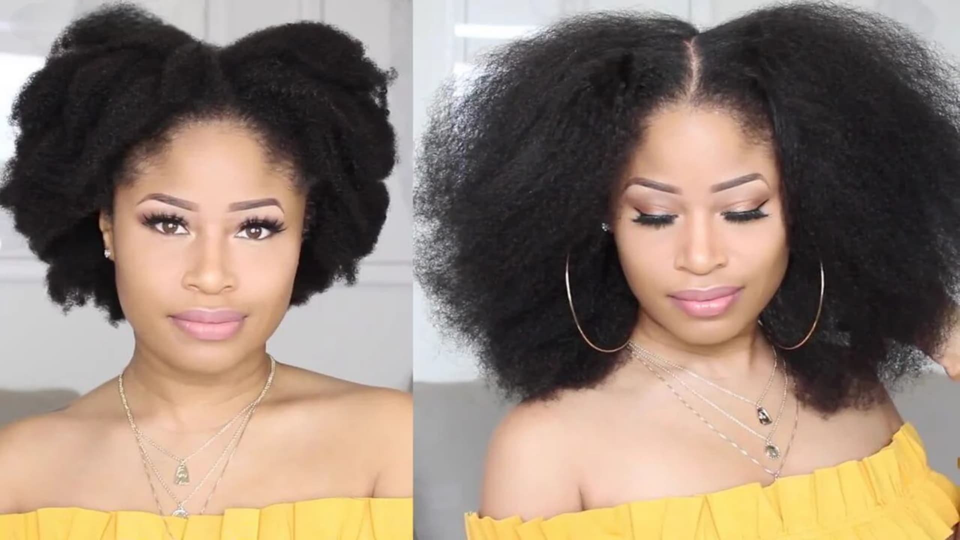 Hair Blowout Before And After Pictures Hair blowout before and after black hair