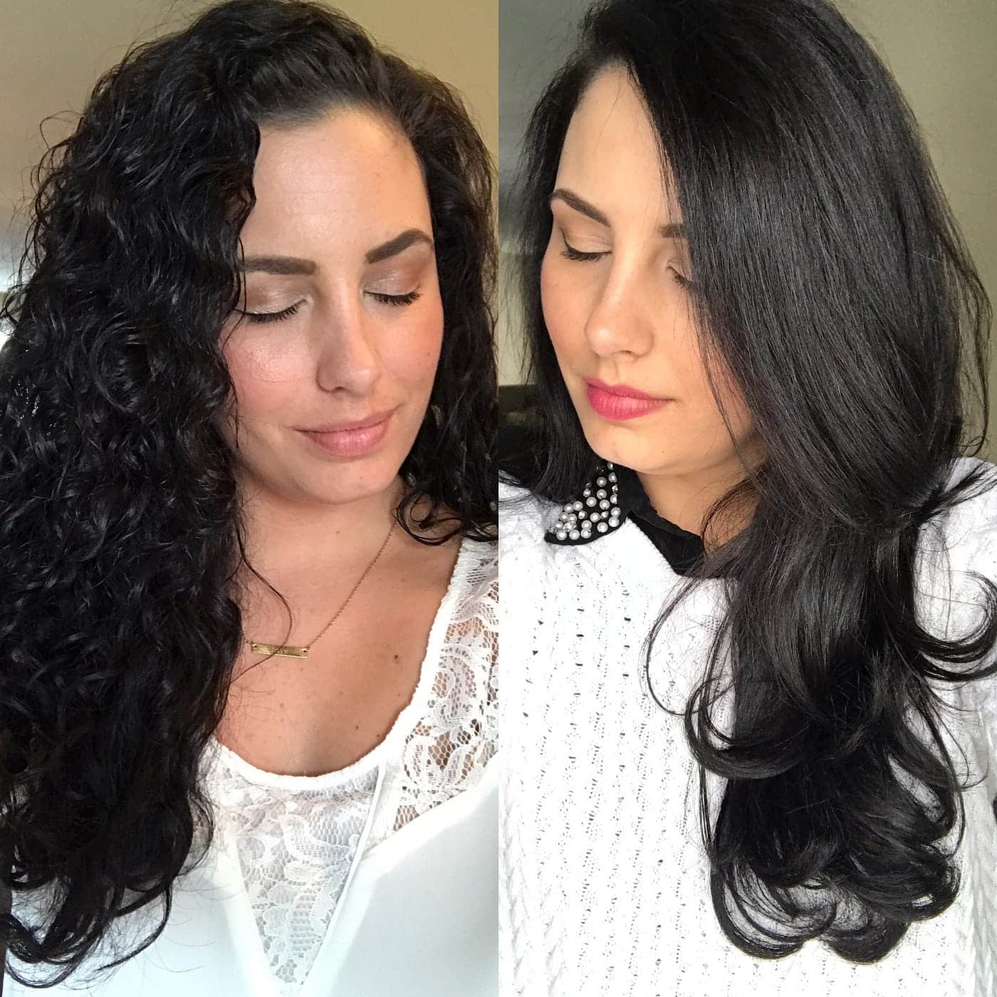 Hair Blowout Before And After Pictures Hair blowout before and after curly hair