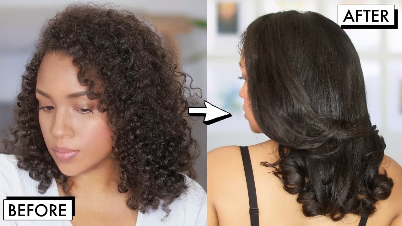 Hair Blowout Before And After Pictures Hair blowout before and after pictures