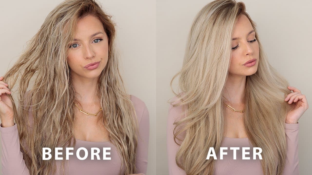 Hair Blowout Before And After Pictures Hair blowout before and after straight hair