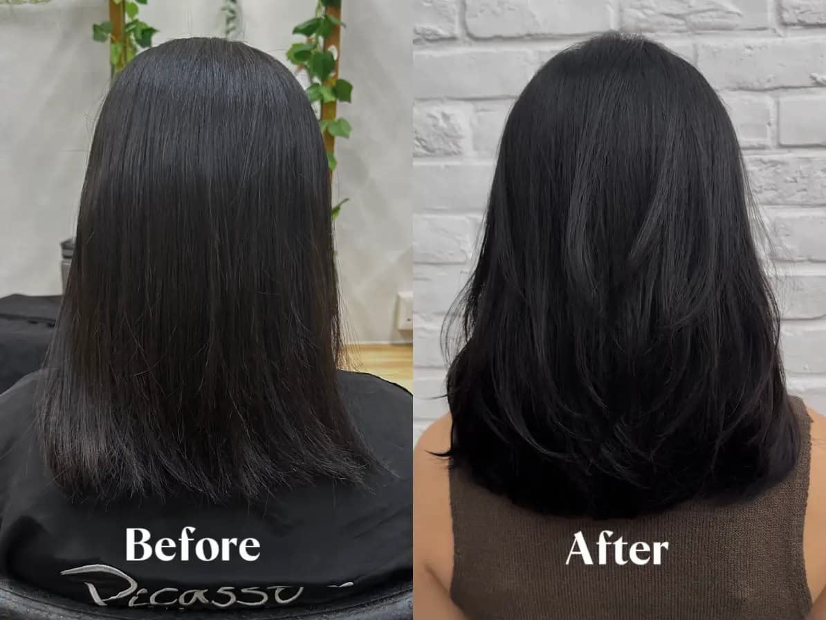 Hair Blowout Before And After Pictures hair blow dry before after photos