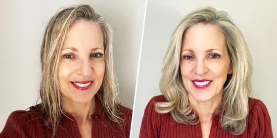 Hair Blowout Before And After Pictures hair blow dry before and after pictures