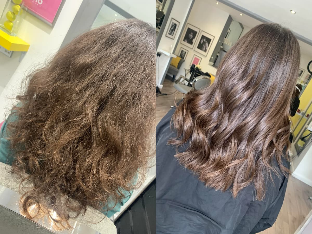 Hair Blowout Before And After Pictures hair wash cut and blow dry before and after