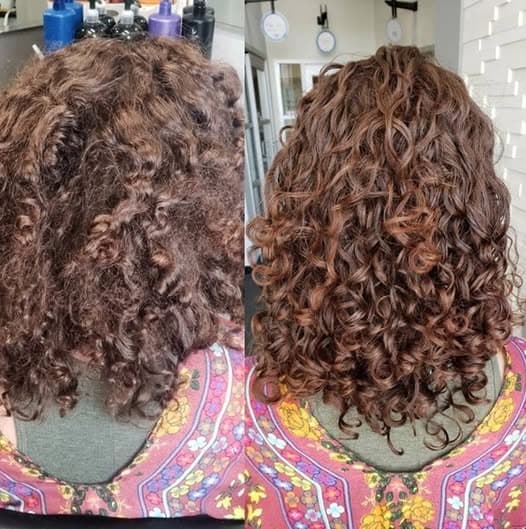 Brazilian Blowout Before And After short hair brazilian blowout before and after