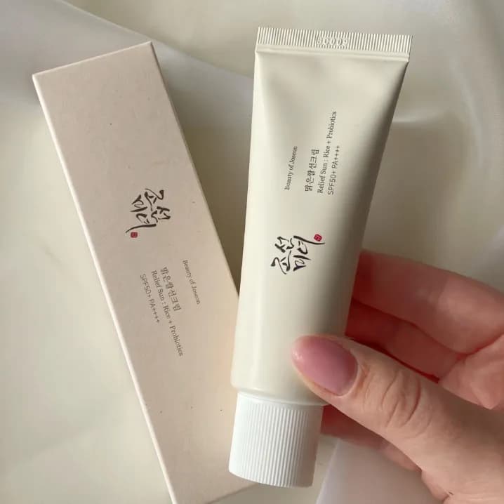 8 Best Korean Skincare For Combination Skin Beauty Of Joseon Rice Relief Sun + Probiotic Spf 50++++