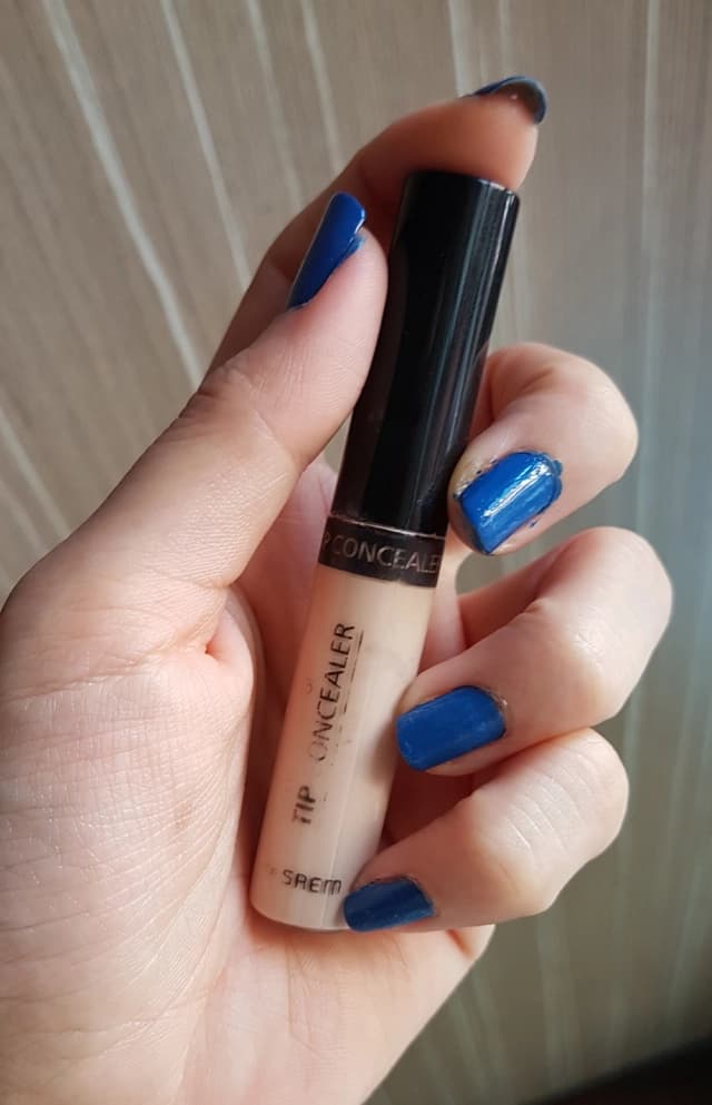 The Saem Concealer Swatches And Review the saem cover perfection tip concealer review