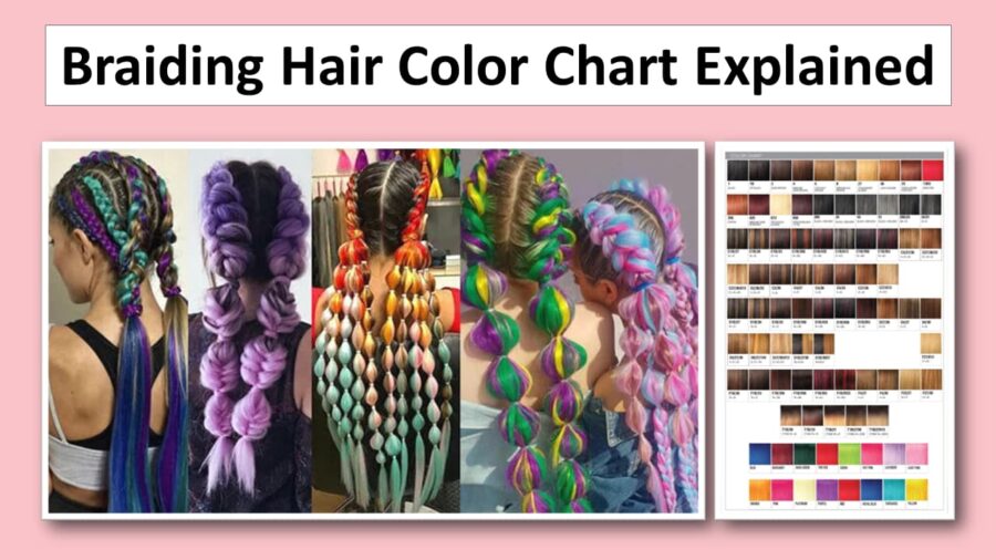 Braiding Hair Color Chart Explained In Detail