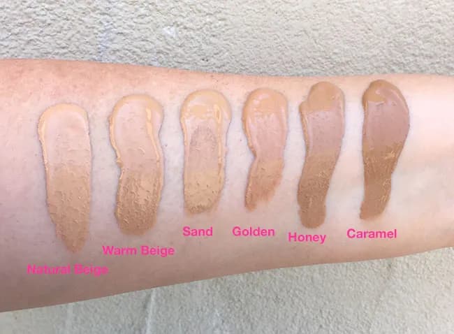 too faced born this way matte foundation shades​