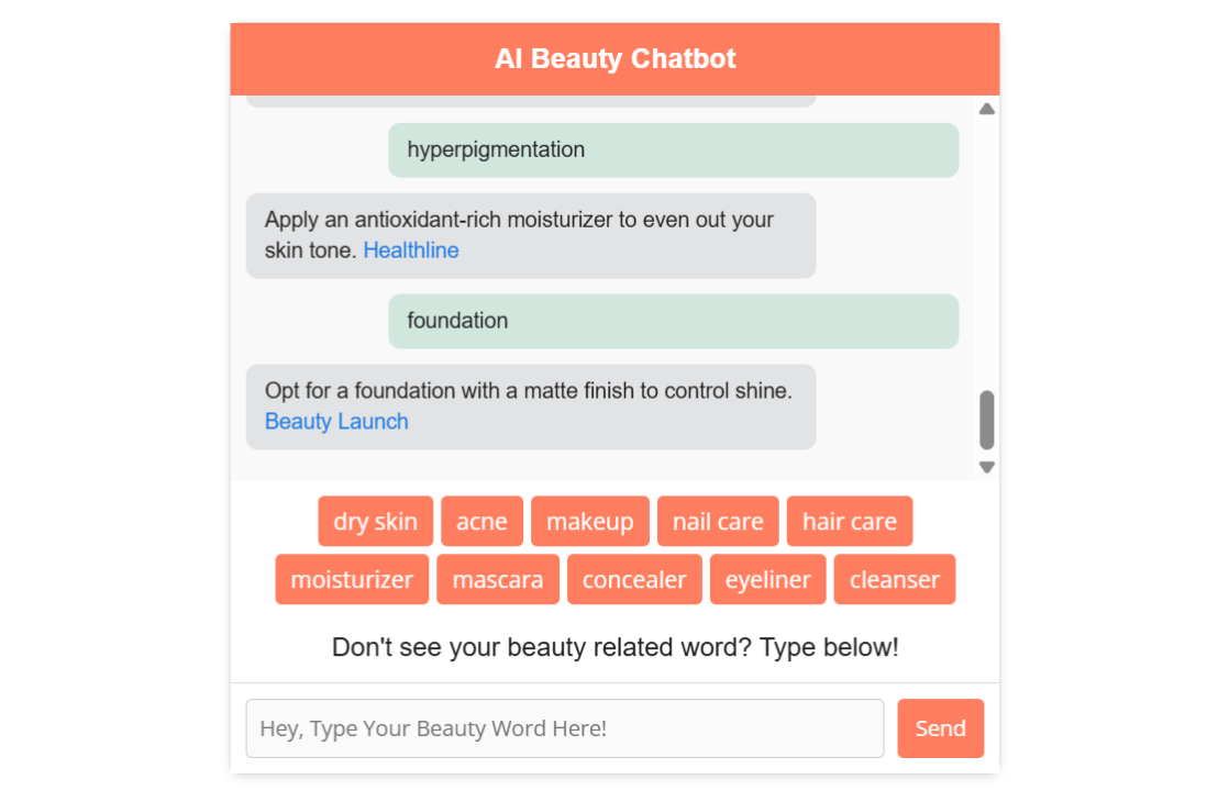 AI Beauty Chatbot Beauty Tips By AI Beauty Chatbot Made by BeautyWithFam (1)