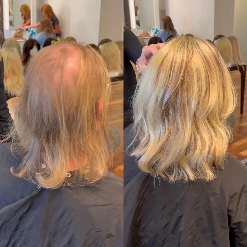 Before And After Hair Extensions For Thin Hair On Top Pictures Before And After Hair Extensions For Thin Hair On Top