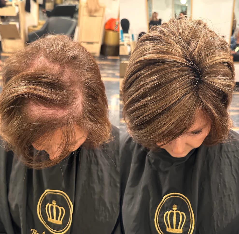 Before And After Hair Extensions For Thin Hair On Top Pictures Hair Extensions Before After pics