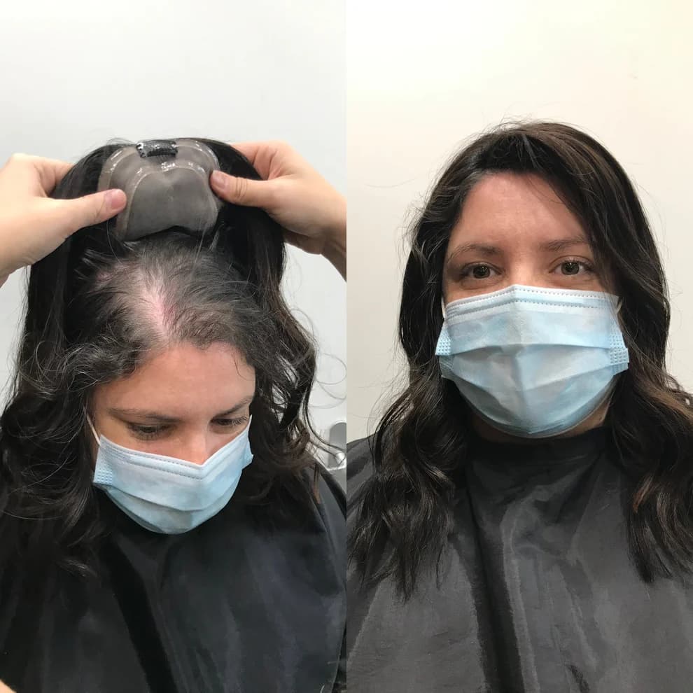 Before And After Hair Extensions For Thin Hair On Top Pictures Hair extensions pics before and after