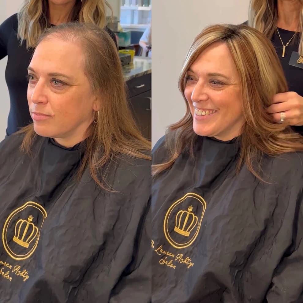 Before And After Hair Extensions For Thin Hair On Top Pictures before and after hair extensions on thin hair photos