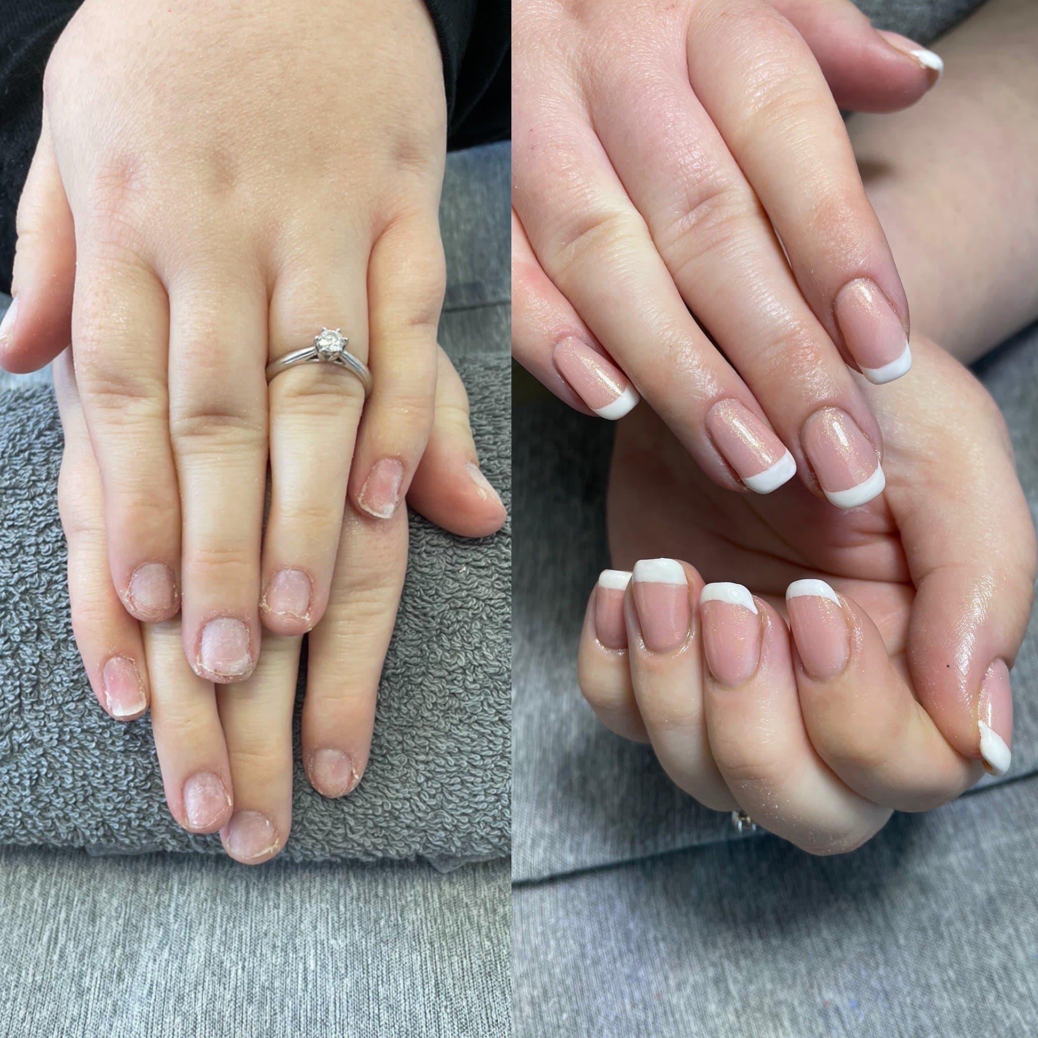 Builder Gel Nails Before And After Pictures builder gel nails before after pictures