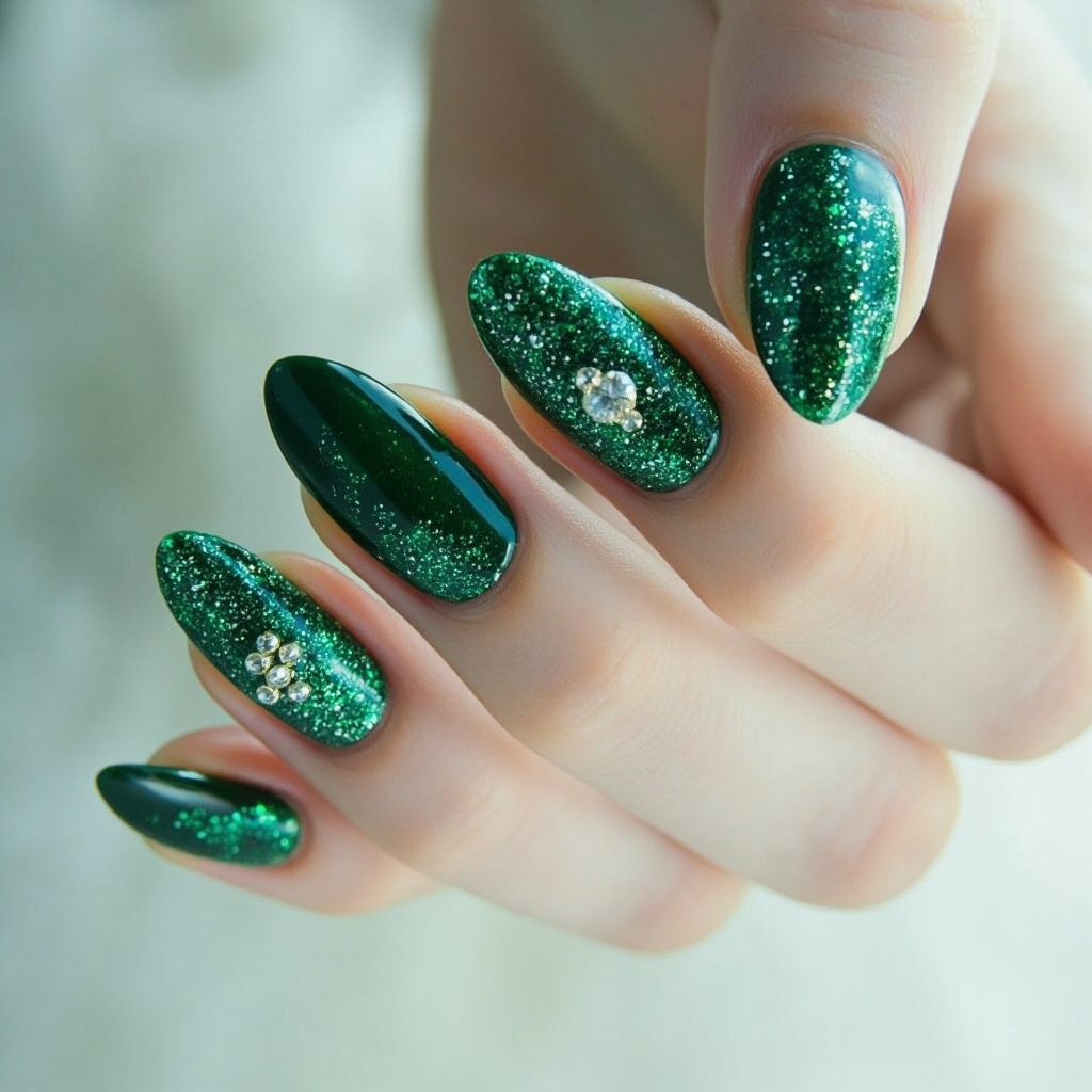 nail rhinestone designs​ (2)
