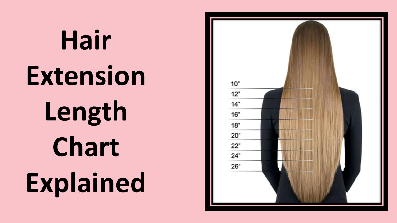 Hair Extension Length Chart Explained Hair Extension Length Chart Explained