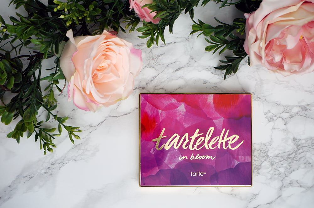 Tarte In Bloom Swatches Tarte in Bloom eyeshadow palette