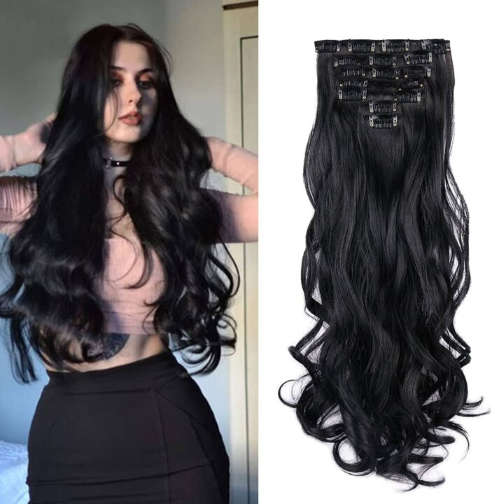 Hair Extension Length Chart Explained clip in hair extension length chart