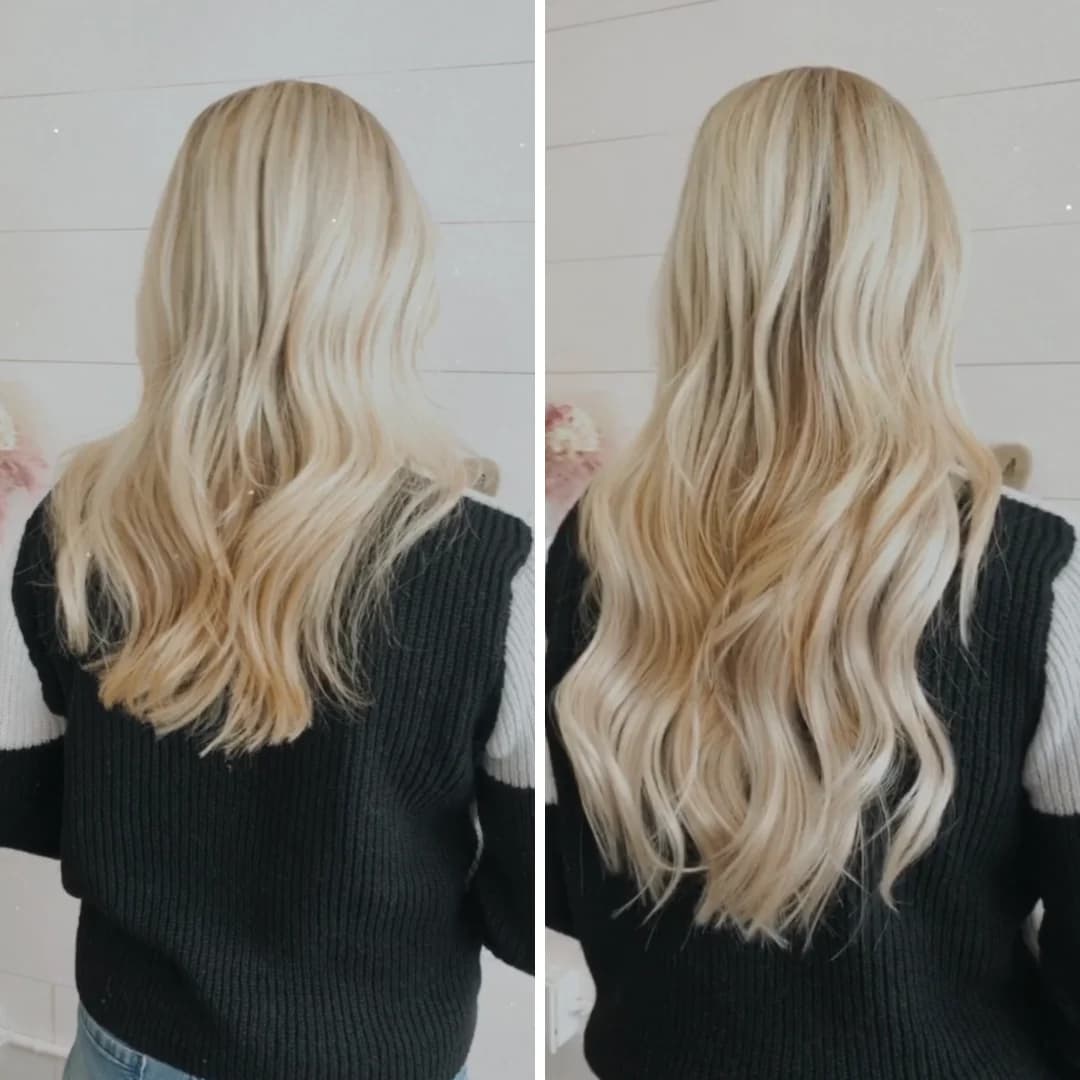 18 inch Hair Extensions Before And After Pictures 18 inch Hair Extensions Before And After Pics