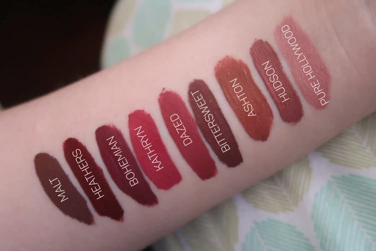 anastasia beverly hills liquid lipstick kathryn swatch