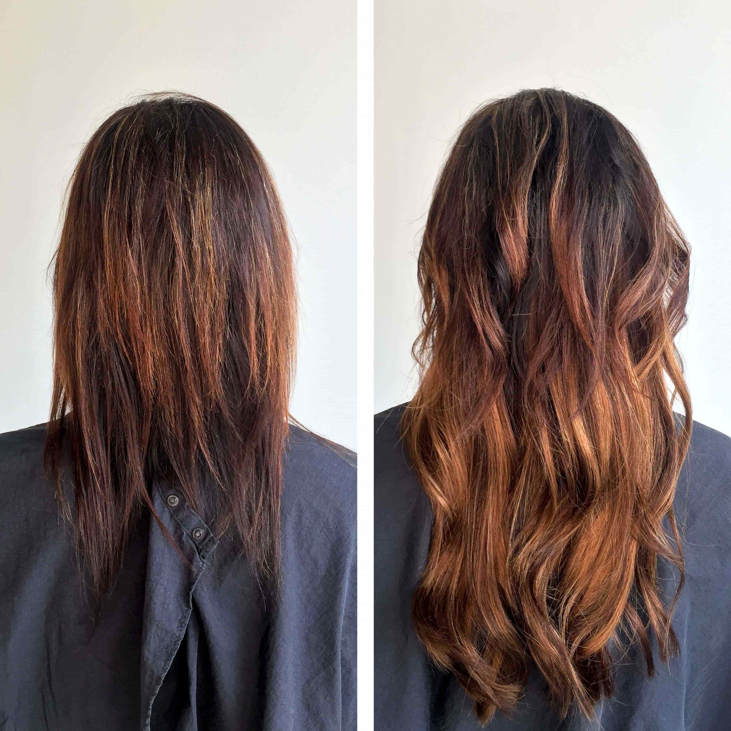 before and after hair weaves pictures​
