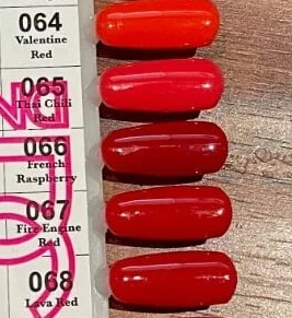 DND Red Swatches: Every Red You Need to See dnd red polish swatches