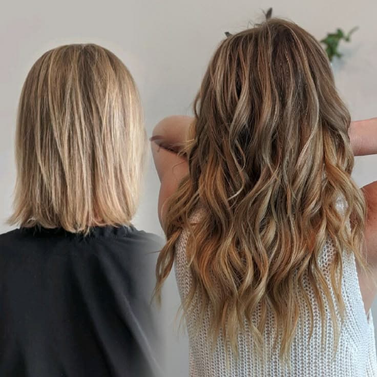 18 inch Hair Extensions Before And After Pictures length 18 inch hair extensions before and after (2)